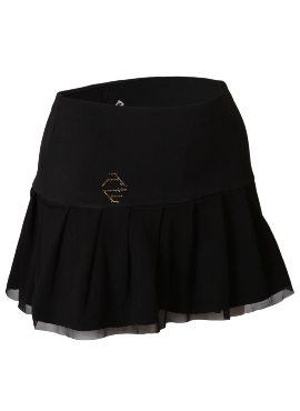 Pleated Tennis Skirt with Mesh